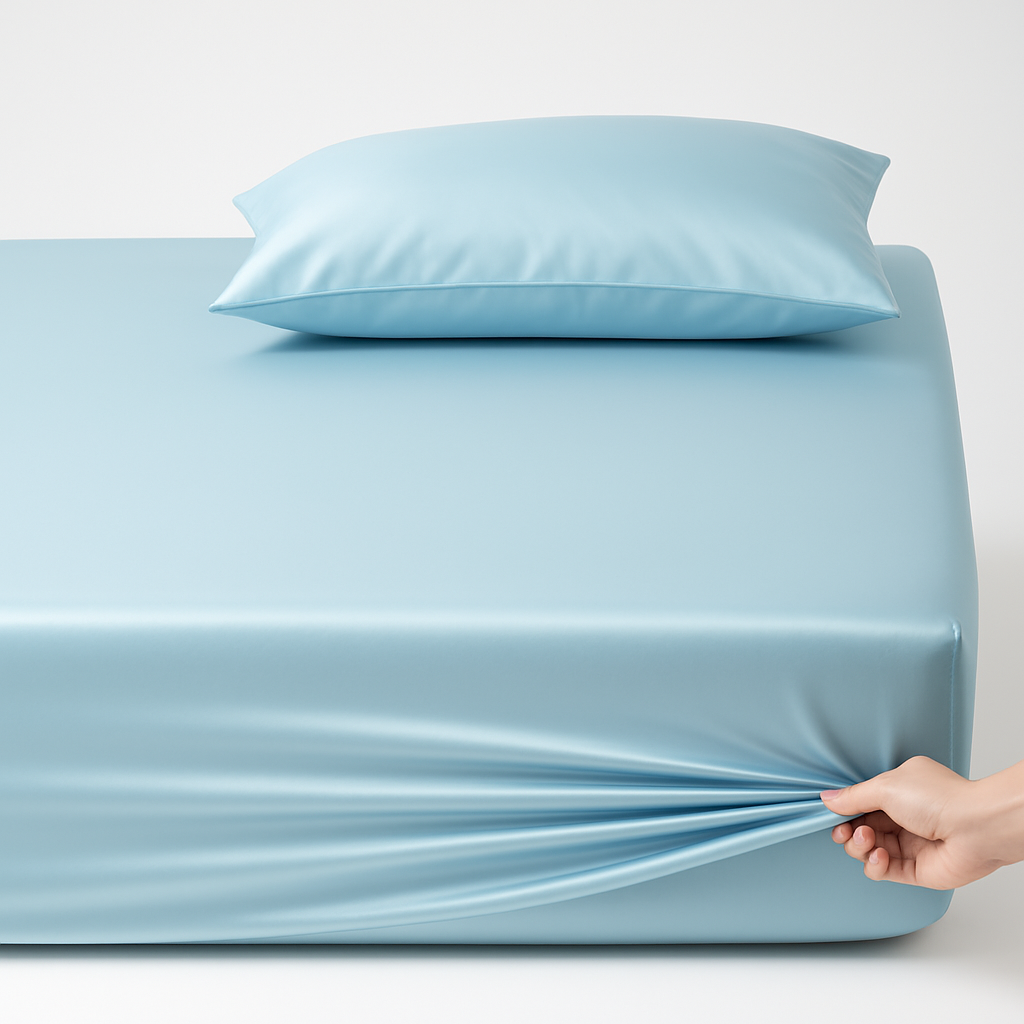 Loofy® Serin Terletmeyen Kaymaz Lastikli Çarşaf